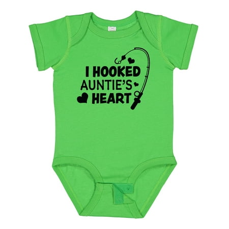 Inktastic I Hooked Auntie s Heart with Fishing Rod Gift Baby Boy or Baby Girl Bodysuit
Inktastic I Hooked Auntie s Heart with Fishing Rod Gift Baby Boy or Baby Girl Bodysuit