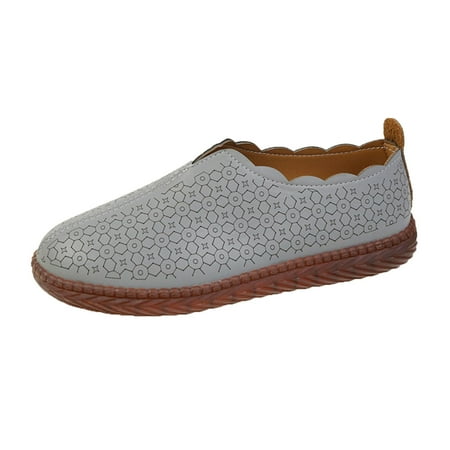 Casual Shoes for Women Ladies Fashion Solid Color Printing Leather Round Toe Comfortable Flat Casual Shoes Women Casual Shoes Pu Grey 37
Casual Shoes for Women Ladies Fashion Solid Color Printing Leather Round Toe Comfortable Flat Casual Shoes Women Casual Shoes Pu Grey 37