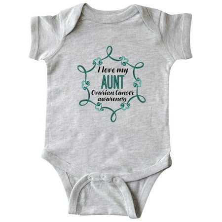 Inktastic I Love My Aunt Ovarian Cancer Awareness Gift Baby Boy or Baby Girl Bodysuit
Inktastic I Love My Aunt Ovarian Cancer Awareness Gift Baby Boy or Baby Girl Bodysuit