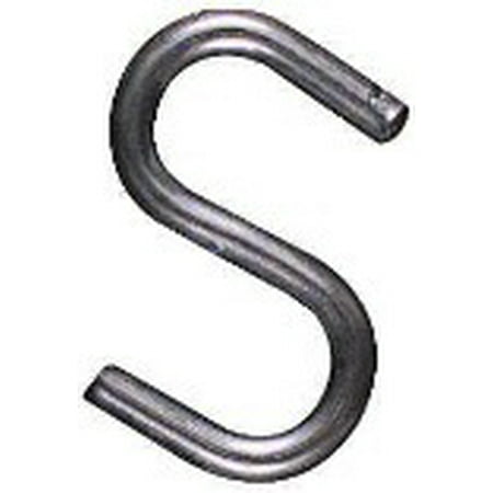 8PC National Manufacturing Sales V2076 1 In. Zinc Heavy Open S Hooks / 1 PK