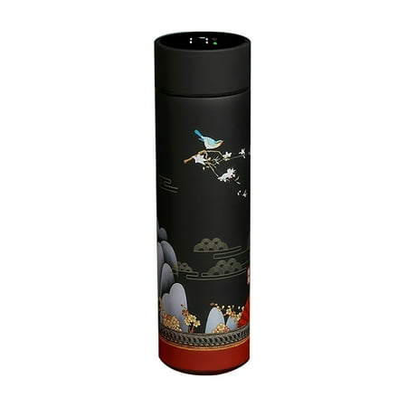 Grandest Birch 500ml Intelligent Temperature Display Insulated Tumbler 304 Stainless Steel Heat Resistant Insulated Flask for Outd
Grandest Birch 500ml Intelligent Temperature Display Insulated Tumbler 304 Stainless Steel Heat Resistant Insulated Flask for Outd