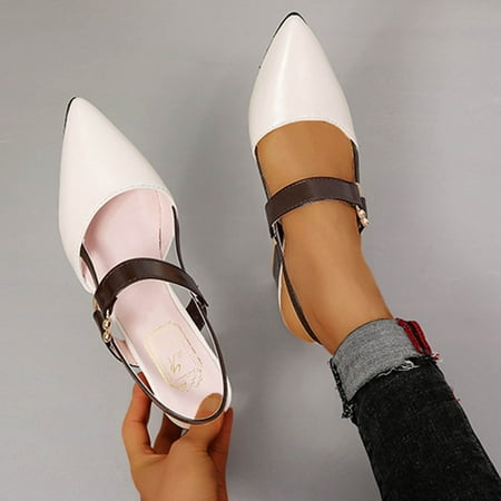 Dressy Sandals for Womens Summer Heels- Middle Heel Pointed-toe Casual Sandals Beige Size 9
Dressy Sandals for Womens Summer Heels- Middle Heel Pointed-toe Casual Sandals Beige Size 9