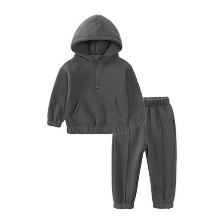 EnJoCho Children s Sport Outfit Kids Outfit Soft Cotton Warm Crewneck Long Sleeve Hooded with Pockets Solid Color Sports Sweatshirt Setfor Boys Or Girls Baby Kids Party Comfort Clothing Trendy Set
EnJoCho Children s Sport Outfit Kids Outfit Soft Cotton Warm Crewneck Long Sleeve Hooded with Pockets Solid Color Sports Sweatshirt Setfor Boys Or Girls Baby Kids Party Comfort Clothing Trendy Set