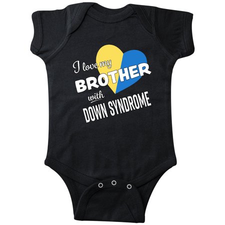 Inktastic I Love my Brother with Down Syndrome Gift Baby Boy or Baby Girl Bodysuit
Inktastic I Love my Brother with Down Syndrome Gift Baby Boy or Baby Girl Bodysuit