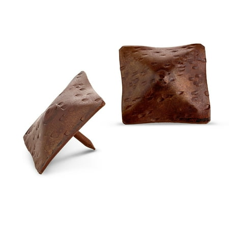 50 Pack - Iron Clavos Decorative Nails Pyramid Head 1.5 inch - Sealed Rusted - Decorative Accent for Home Improvement Farmhouse Shutters Barn Door Furniture Gates Borderland Rustic Hardware
50 Pack - Iron Clavos Decorative Nails Pyramid Head 1.5 inch - Sealed Rusted - Decorative Accent for Home Improvement Farmhouse Shutters Barn Door Furniture Gates Borderland Rustic Hardware