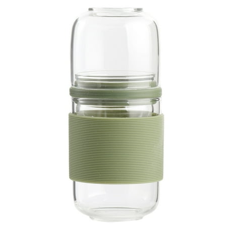 FRCOLOR Multi-function Tea Cup Outdoor Portable Tea Drinking Cup Water Bottle with Protective Cover for Home Office (Green)
FRCOLOR Multi-function Tea Cup Outdoor Portable Tea Drinking Cup Water Bottle with Protective Cover for Home Office (Green)