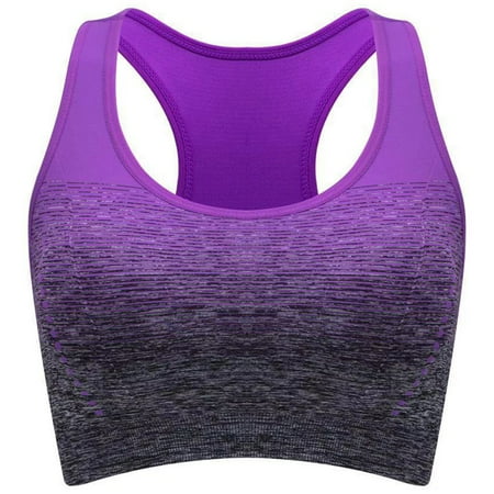YUUZONE Women Seamless Padded Sports Bra Gradient Contrast Color H-Back Yoga Bralette Wire-Free Stretch Quick Drying Fitness Vest Underwear
YUUZONE Women Seamless Padded Sports Bra Gradient Contrast Color H-Back Yoga Bralette Wire-Free Stretch Quick Drying Fitness Vest Underwear