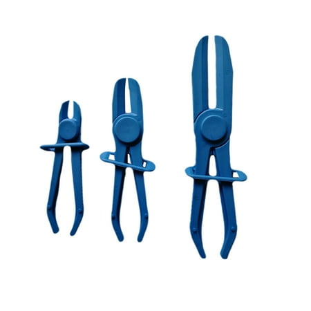 3pcs Auto Repair Plastic Pliers Car Tubing Clamp Tool Plastic Tubing Shut-off Pliers Tubing Sealing Pliers Fuel Water Line (Blue)
3pcs Auto Repair Plastic Pliers Car Tubing Clamp Tool Plastic Tubing Shut-off Pliers Tubing Sealing Pliers Fuel Water Line (Blue)