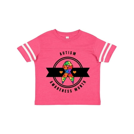 Inktastic Autism Awareness Month with Puzzle Piece Ribbon and Banner Gift Toddler Boy or Toddler Girl T-Shirt
Inktastic Autism Awareness Month with Puzzle Piece Ribbon and Banner Gift Toddler Boy or Toddler Girl T-Shirt