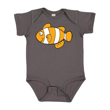 Inktastic Clown Fish Illustration Gift Baby Boy or Baby Girl Bodysuit