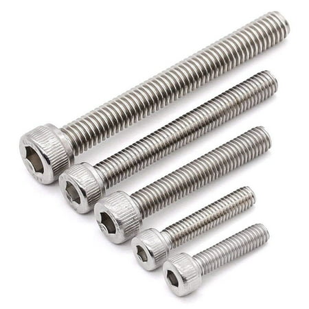M3 M4 M5 M6 304 Stainless Steel Hexagon Socket Cap Head Screws Bolts 10-100pcs
M3 M4 M5 M6 304 Stainless Steel Hexagon Socket Cap Head Screws Bolts 10-100pcs