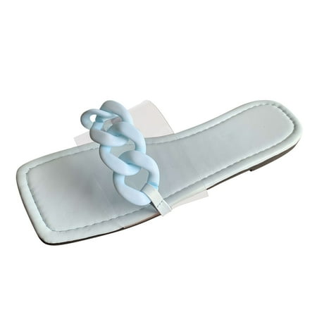 Follure Girl women s casual shoes Women s Summer Slip-On Flat Beach Open Toe Breathable Sandals Slippers Shoes Blue 38 
Follure Girl women s casual shoes Women s Summer Slip-On Flat Beach Open Toe Breathable Sandals Slippers Shoes Blue 38