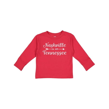 Inktastic Nashville Tennessee Est.1779 Gift Toddler Boy or Toddler Girl Long Sleeve T-Shirt