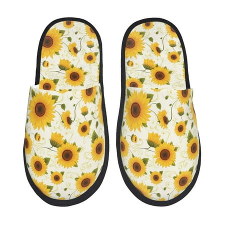 Noikeo European-style Pattern Sunflower A Pattern Cozy Slippers Indoor for Women and Mens Fuzzy House Shoes Soft Plush Warm Slip-on Slippers-Large
Noikeo European-style Pattern Sunflower A Pattern Cozy Slippers Indoor for Women and Mens Fuzzy House Shoes Soft Plush Warm Slip-on Slippers-Large