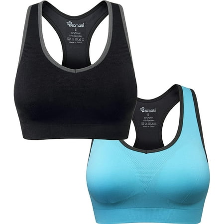 QWZNDZGR Women s Seamless Racerback Sports Bra High Impact Support Yoga Gym Workout Fitness
QWZNDZGR Women s Seamless Racerback Sports Bra High Impact Support Yoga Gym Workout Fitness