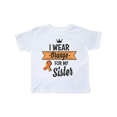 Inktastic I Wear Orange For My Sister Leukemia Cancer Gift Toddler Boy or Toddler Girl T-Shirt
Inktastic I Wear Orange For My Sister Leukemia Cancer Gift Toddler Boy or Toddler Girl T-Shirt