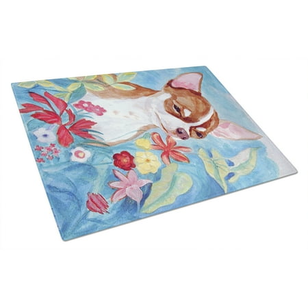 Carolines Treasures 7053LCB Chihuahua in flowers Glass Cutting Board Large 12H x 16W multicolor
Carolines Treasures 7053LCB Chihuahua in flowers Glass Cutting Board Large 12H x 16W multicolor