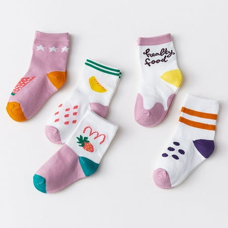 5 Pairs New Fashion Casual Soft Cotton Children Baby Cute Cartoon Kids Socks Short Ankle Socks Winter Warm XL (7-9 YEARS OLD) STRAWBERRY & WATERMELON
5 Pairs New Fashion Casual Soft Cotton Children Baby Cute Cartoon Kids Socks Short Ankle Socks Winter Warm XL (7-9 YEARS OLD) STRAWBERRY & WATERMELON