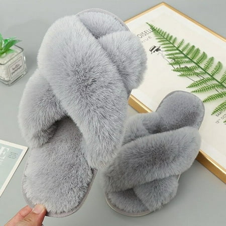 PIKADINGNIS Winter Women Casual Fuzzy Slippers Female Flip Flops Fluffy Shoes Cross Slides Soft Plush Home Indoor Slippers Faux Fur Slides
PIKADINGNIS Winter Women Casual Fuzzy Slippers Female Flip Flops Fluffy Shoes Cross Slides Soft Plush Home Indoor Slippers Faux Fur Slides