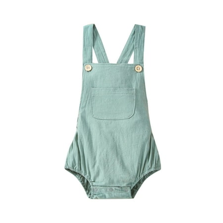 TheFound Newborn Baby Girl Boy Summer Outfit Sleeveless Solid Ruffle Straps Suspender One Piece Romper Bodysuit
TheFound Newborn Baby Girl Boy Summer Outfit Sleeveless Solid Ruffle Straps Suspender One Piece Romper Bodysuit