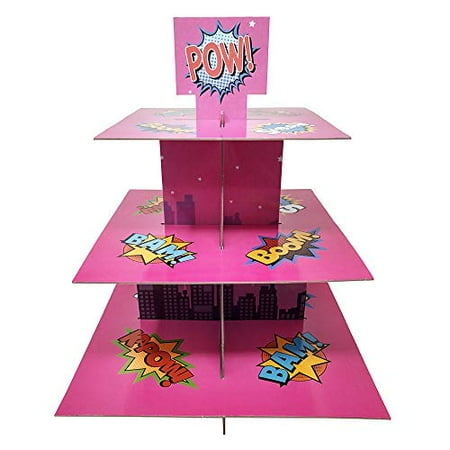 Superhero Girl Cupcake Stand & Pick Kit Superhero Girl Party Supplies Superhero Girl Decorations Birthdays Cake Decorations Kids Birthdays 3 Tier Cardboard
Superhero Girl Cupcake Stand & Pick Kit Superhero Girl Party Supplies Superhero Girl Decorations Birthdays Cake Decorations Kids Birthdays 3 Tier Cardboard