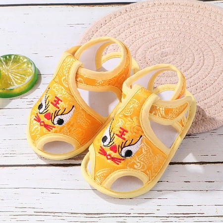 Toddler Sandals Baby Shoes Baby Soft Shoes Walkers Shoes Embroidered Tiger Head Shoes Princess Shoes Girls Sandals
Toddler Sandals Baby Shoes Baby Soft Shoes Walkers Shoes Embroidered Tiger Head Shoes Princess Shoes Girls Sandals