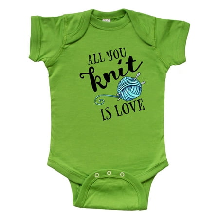 Inktastic All You Knit Is Love with Blue Yarn and Knitting Needles Gift Baby Boy or Baby Girl Bodysuit
Inktastic All You Knit Is Love with Blue Yarn and Knitting Needles Gift Baby Boy or Baby Girl Bodysuit