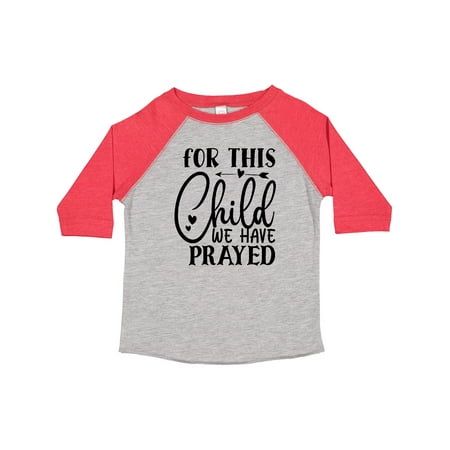 Inktastic Baby for This Child We Have Prayed Gift Toddler Boy or Toddler Girl T-Shirt
Inktastic Baby for This Child We Have Prayed Gift Toddler Boy or Toddler Girl T-Shirt