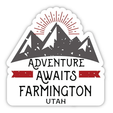 Farmington Utah Souvenir 4-Inch Magnet Adventure Awaits Design