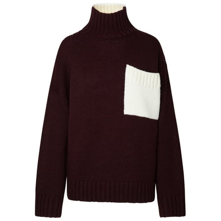 JW ANDERSON Woman Dolcevita In Misto Alpaca Bicolore