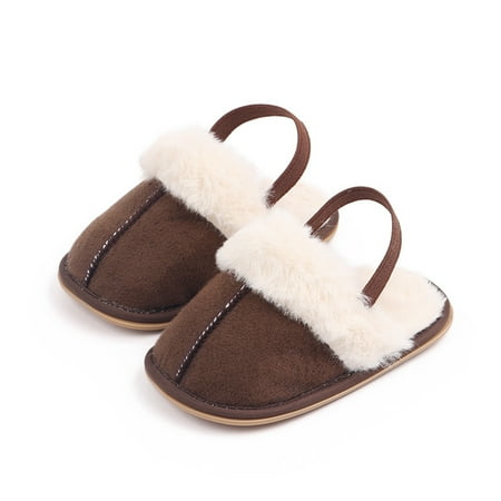 ZIYIXIN Infant Baby Boys Girls Winter Fluffy Slides Slippers Soft Plush Warm Non Slip House Shoes
ZIYIXIN Infant Baby Boys Girls Winter Fluffy Slides Slippers Soft Plush Warm Non Slip House Shoes