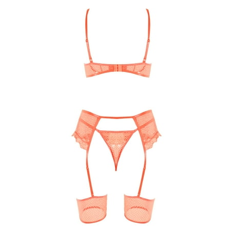 Quealent Plus Size Lingerie Women Lady Metal Button Lingerie Set High Waist Sleepwear Bra And Panty Two Piece Nightwear Orange X-Large
Quealent Plus Size Lingerie Women Lady Metal Button Lingerie Set High Waist Sleepwear Bra And Panty Two Piece Nightwear Orange X-Large