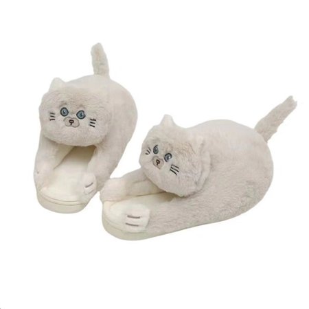QWZNDZGR Footsie Cat Slippers Women s Winter Warm Home Slides Funny Kitty Shoes Free Shipping Woman Girl White Fur Mules Gift Slippers
QWZNDZGR Footsie Cat Slippers Women s Winter Warm Home Slides Funny Kitty Shoes Free Shipping Woman Girl White Fur Mules Gift Slippers