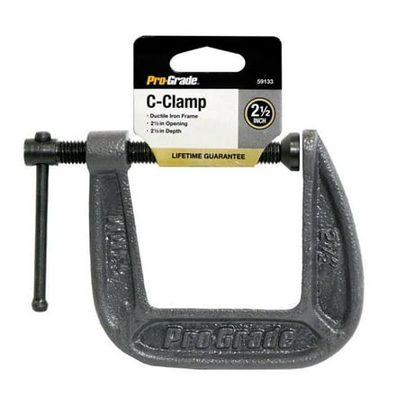Pro-Grade 59133 2.5 x 2.5 in. C-Clamp