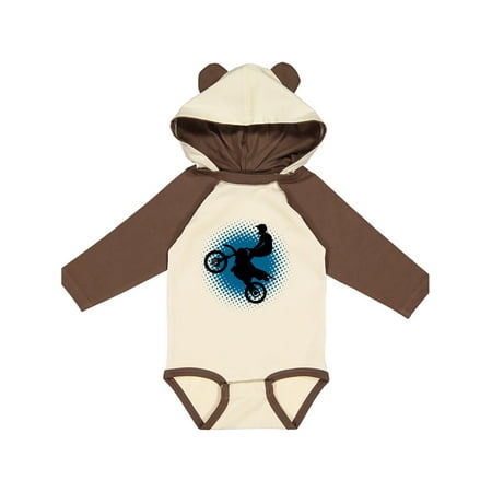 Inktastic Motocross Rider Freestyle Sports Gift Baby Boy Long Sleeve Bodysuit
