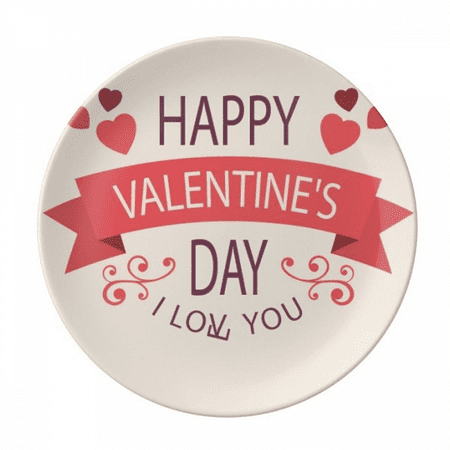 Love You Happy Valentine s Day Plate Decorative Porcelain Salver Tableware Dinner Dish
Love You Happy Valentine s Day Plate Decorative Porcelain Salver Tableware Dinner Dish