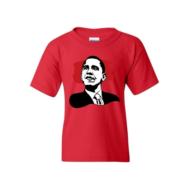 Barack Obama American President Unisex Youth Kids T-Shirt Tee
