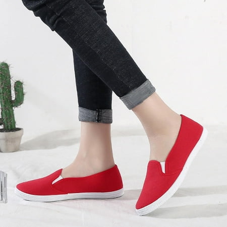 WOXINDA Women s Ladies Fashion Casual Versatile Comfortable Canvas Flat Casual Shoes
WOXINDA Women s Ladies Fashion Casual Versatile Comfortable Canvas Flat Casual Shoes