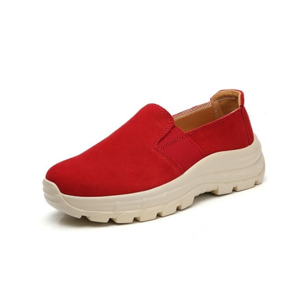 Ritualay Womens Sneakers Non-Slip Casual Shoes Comfort Walking Shoe Lightweight Breathable Loafers Work Slip On Red 6
Ritualay Womens Sneakers Non-Slip Casual Shoes Comfort Walking Shoe Lightweight Breathable Loafers Work Slip On Red 6