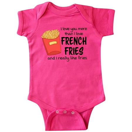 Inktastic I Love You More Than French Fries and I Really Like Fries Gift Baby Boy or Baby Girl Bodysuit
Inktastic I Love You More Than French Fries and I Really Like Fries Gift Baby Boy or Baby Girl Bodysuit