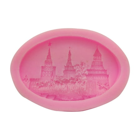 Baking Cake Mould Cartoon Liquid Castle Shape Silica Gel Molasses Cake Mold Cake Decoration (Pink)
Baking Cake Mould Cartoon Liquid Castle Shape Silica Gel Molasses Cake Mold Cake Decoration (Pink)