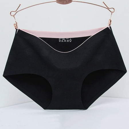 Feiona New Female Panties Seamless Ice Silk Safety Pants Casual Women s Solid Color Summer Panties Mid Waist Underwear
Feiona New Female Panties Seamless Ice Silk Safety Pants Casual Women s Solid Color Summer Panties Mid Waist Underwear