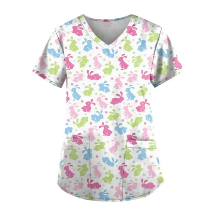 Fragarn Scrub Tops Women Print Print Nurse Uniforms for Women Short Sleeve V-Neck Shirts Tee Tops with Pockets(Hot Pink XL)
Fragarn Scrub Tops Women Print Print Nurse Uniforms for Women Short Sleeve V-Neck Shirts Tee Tops with Pockets(Hot Pink XL)