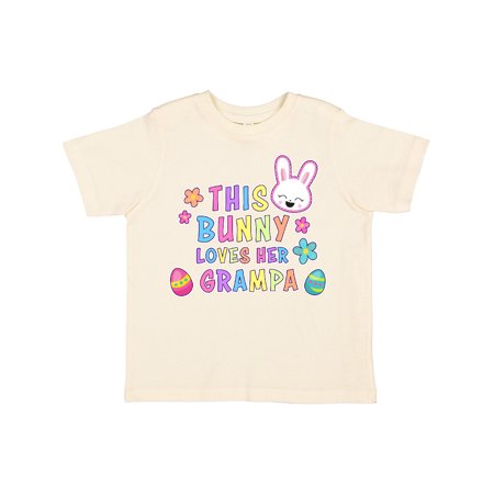 Inktastic This Bunny Loves Her Grampa with Bunny Face and Flowers Gift Toddler Toddler Girl T-Shirt
Inktastic This Bunny Loves Her Grampa with Bunny Face and Flowers Gift Toddler Toddler Girl T-Shirt