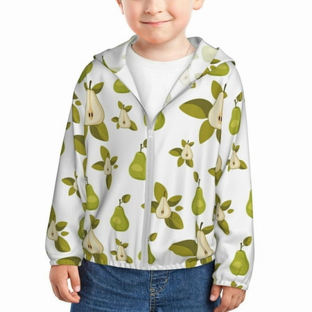 Sun Hoodie for Kids Cute Sea Green Pear Long Sleeve Swim Fishing Shirts Sun Protection Zip Up Jacket Clothing Athletic Hoodie
Sun Hoodie for Kids Cute Sea Green Pear Long Sleeve Swim Fishing Shirts Sun Protection Zip Up Jacket Clothing Athletic Hoodie