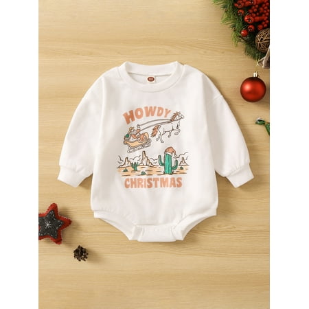 Ma&Baby Toddler Baby Girls Boys Christmas Romper Letter Christmas Long Sleeve Jumpsuits Autumn Winter Bodysuits
Ma&Baby Toddler Baby Girls Boys Christmas Romper Letter Christmas Long Sleeve Jumpsuits Autumn Winter Bodysuits