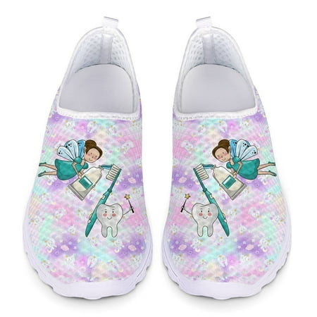 Cartoon Nurse Dental Print Summer Loafers Women Casual Shoes Slip On Mesh Footwear Breathable Fitness Ladies Flats Woman Sneaker
Cartoon Nurse Dental Print Summer Loafers Women Casual Shoes Slip On Mesh Footwear Breathable Fitness Ladies Flats Woman Sneaker