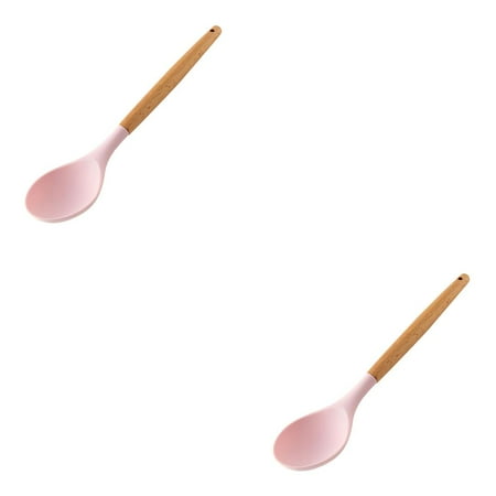 2pcs Wooden Handle Silicone Spatula Scraper Soup Spoon Brush Egg Beater Non-Stick Kitchen Utensil Spoon
2pcs Wooden Handle Silicone Spatula Scraper Soup Spoon Brush Egg Beater Non-Stick Kitchen Utensil Spoon