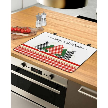 Christmas Tree Stove Top Covers for Electric Stove Heat Insulation Fireproof Glass Cooktop Cover Counter Top Glass Stove Cover for Prevent Scratches 31 x24 Xmas Tree Red Checkered
Christmas Tree Stove Top Covers for Electric Stove Heat Insulation Fireproof Glass Cooktop Cover Counter Top Glass Stove Cover for Prevent Scratches 31 x24 Xmas Tree Red Checkered