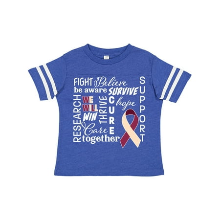 Inktastic Head and Neck Cancer- Together We Will Win Gift Toddler Boy or Toddler Girl T-Shirt
Inktastic Head and Neck Cancer- Together We Will Win Gift Toddler Boy or Toddler Girl T-Shirt